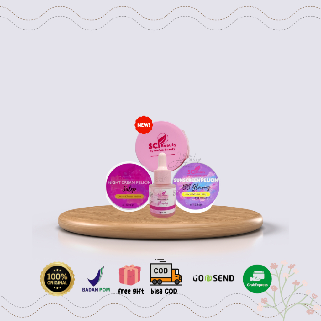 SCI Barbie Beauty Salep Pelicin Wajah - Cream Malam - Barbie Beauty Sunscreen bb Glowing - Pemutih W