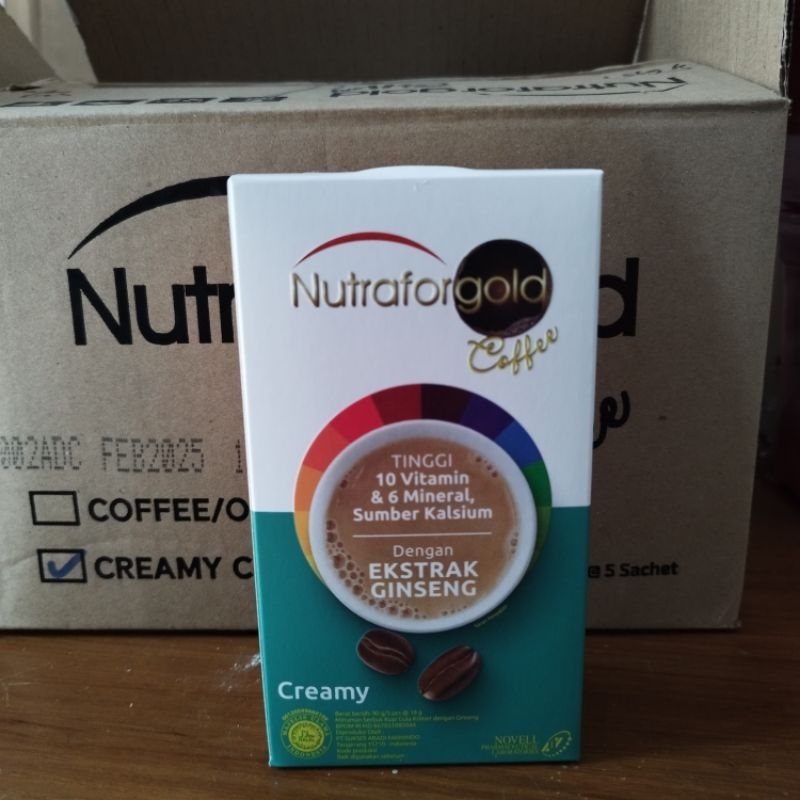 

nutrafor gold coffee creamy