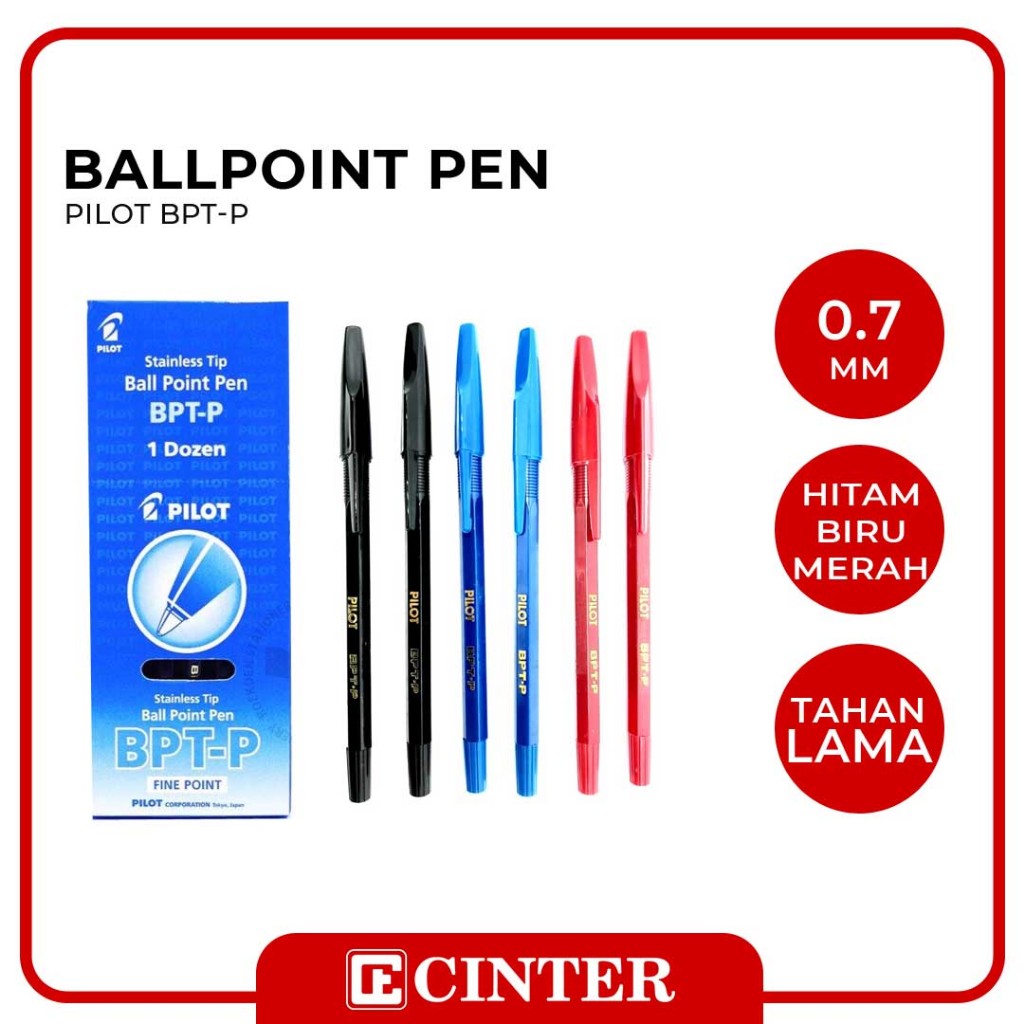 

PILOT - BOLLPOIN / PULPEN / PEN /PENA PILOT BPTP