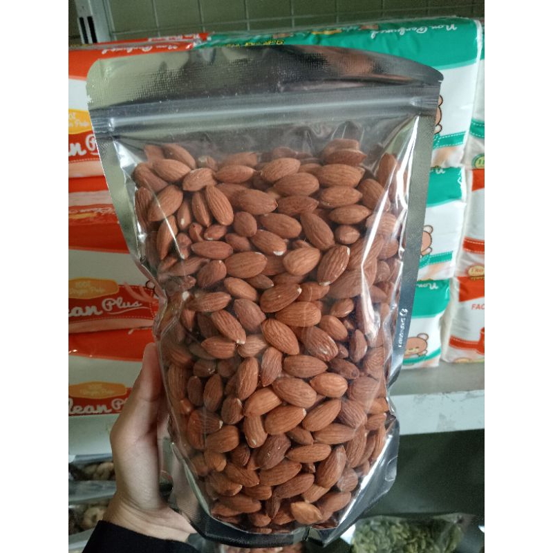 

ALMOND KUPAS NATURAL 500GR