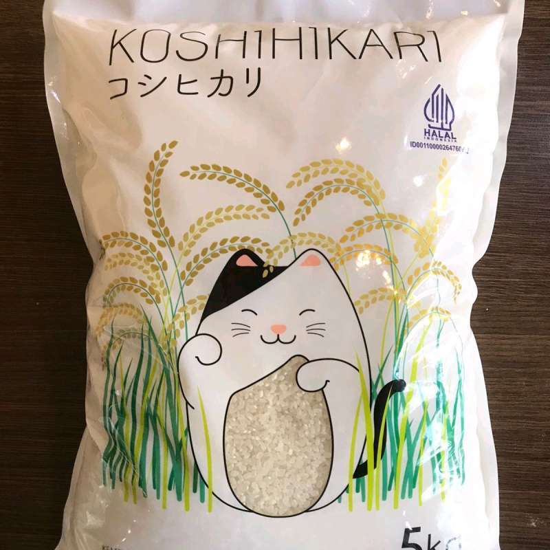 

Beras Jepang / Sushi Japonica Koshihikari 5kg Good Quality Original