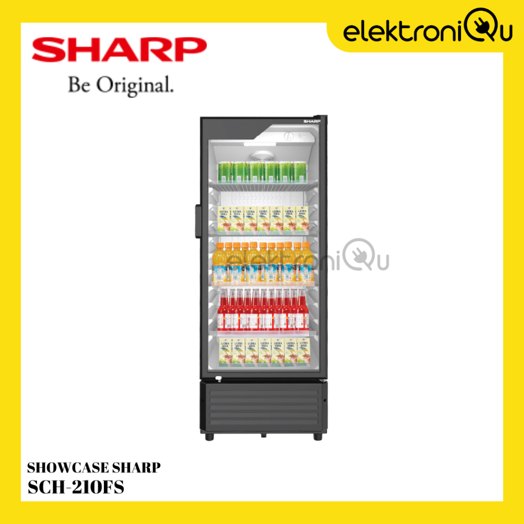 SHOWCASE SHARP SCH-210FS 200 LITER