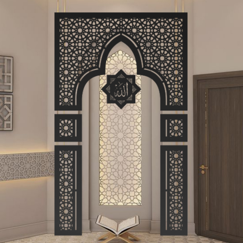 KALIGRAFI ISLAM / DEKORASI RUMAH / MIHRAB AESTHETIC