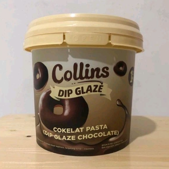 

Collins Glaze Pasta Coklat 1 Kg