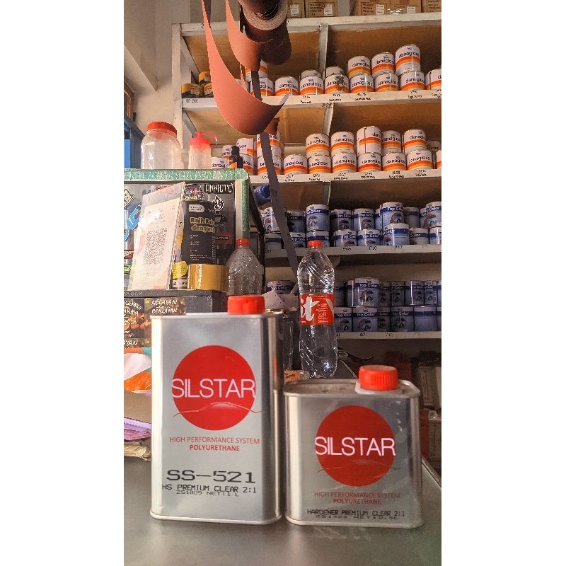 CLEAR COAT SILSTAR  521 HS PREMIUM 2:1 UKURAN 1,5L