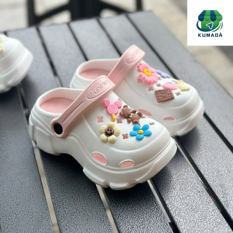 Sepatu Baim 5cm EVA Orang tua-anak Dewasa/Anak-anak Untuk Wanita 2026 Pakaian Luar Anak Perempuan Ga