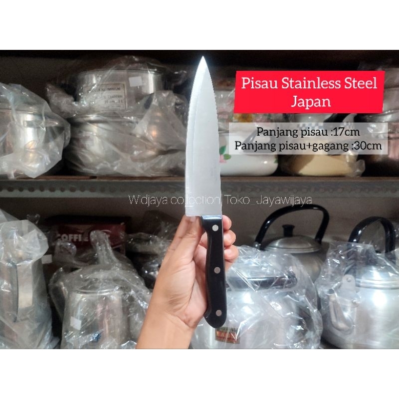 Pisau dapur stainless steel japan/Pisau stainless steel japan 7"