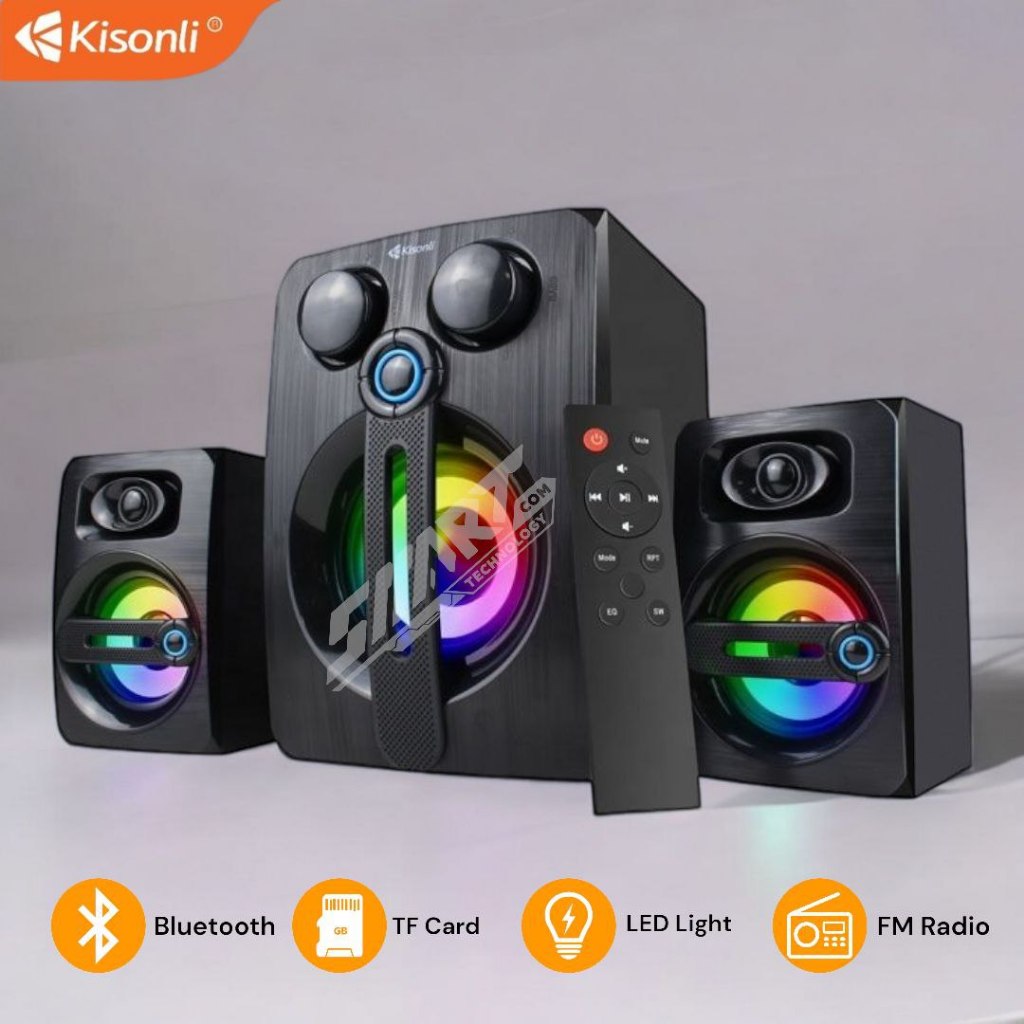 KISONLI - Speaker Aktif Subwoofer Bluetooth TM-9000A