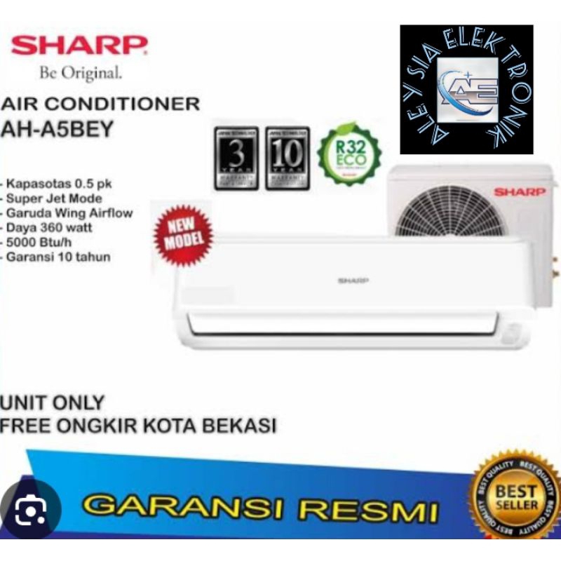 AC SHARP SEMI LOW WATT 1/2PK (AH-A5BEY)