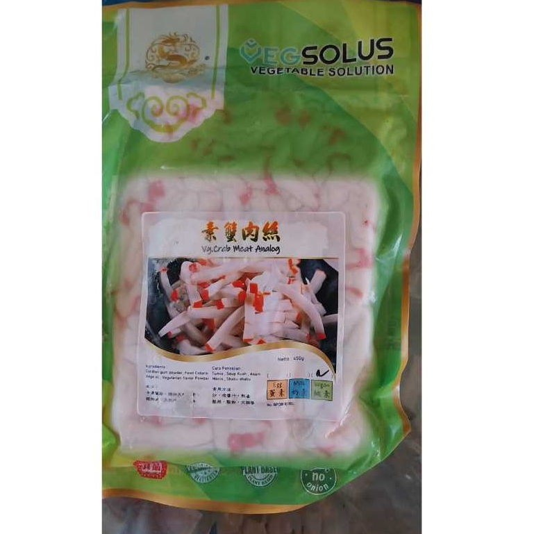 

Crab Meat Vege Solus/Daging Kepiting Iris 450gr