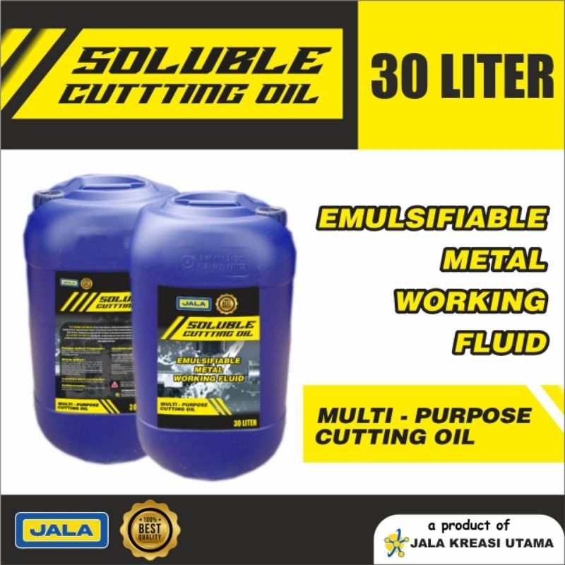 JKU | Soluble Cutting Oil | Bromus | Soluble Cutting Oil Coolant | Cutting Fluid | Soluble Oil 30 Li