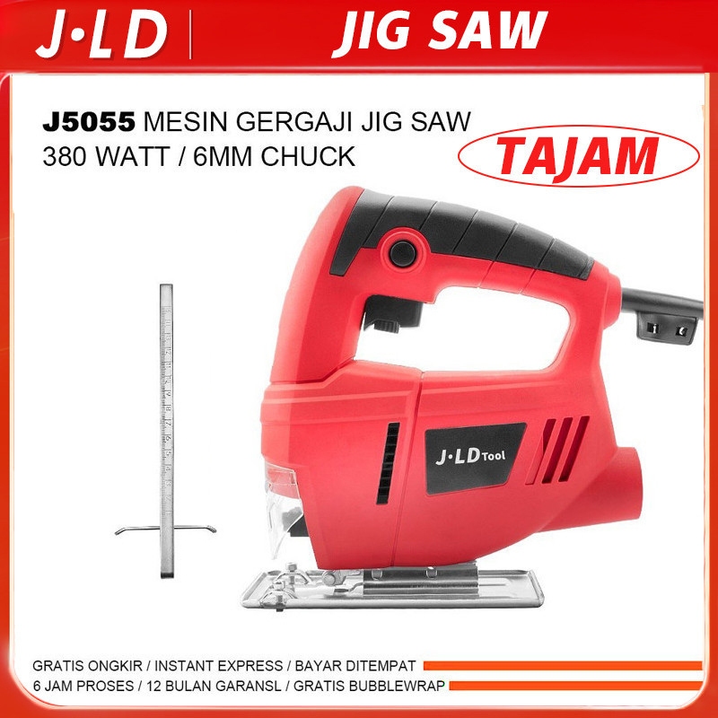 JLD Mesin Gergaji Kayu - Triplek JLD J5055C Jig Saw JLD J5055C Mesin Potong Kayu Jig Saw  Mesin Gerg