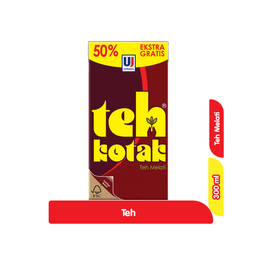 

Ultra Teh Kotak Melati 300 ml