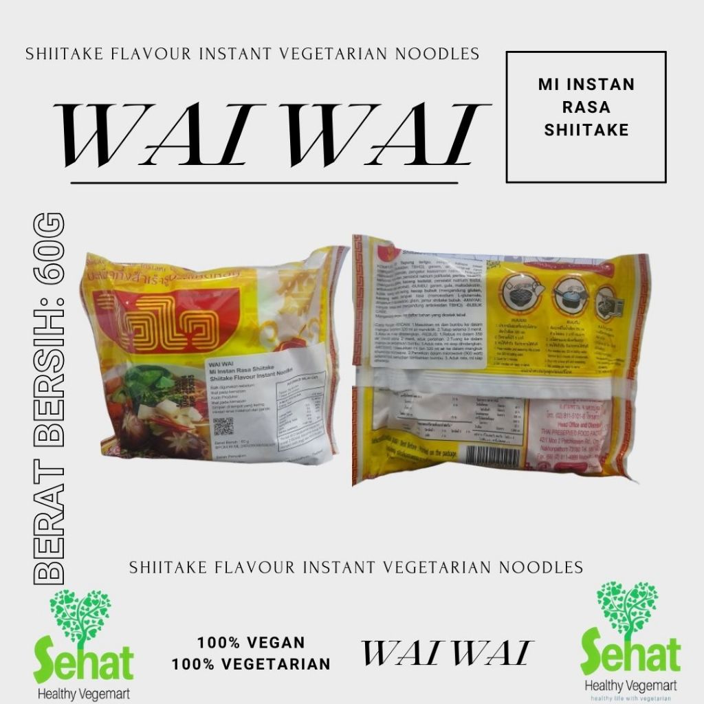 

WAI WAI- MI INSTAN RASA SHIITAKE