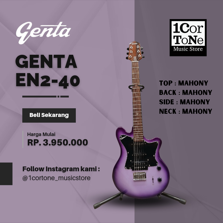 Gitar Elektrik GENTA EN 2-40
