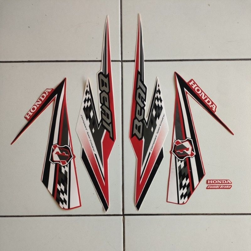 Striping Motor Honda Beat Tahun 2018