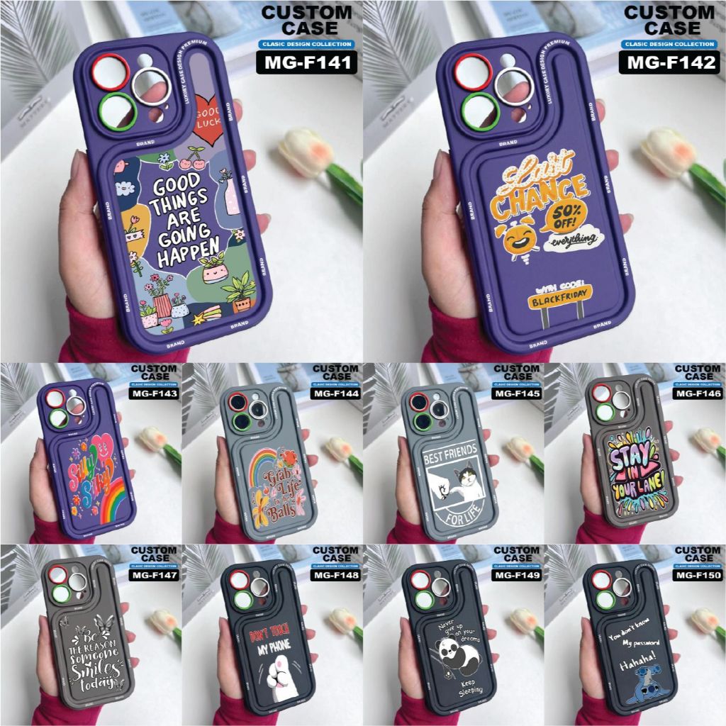SAMSUNG A50/A10S/A20S/A21S/A30S/A50S/J2 PRIME/J7 PRIME/J4+/J6+ ⭐️ CASE MUGELO MOTIF MG F141-F150 TYP