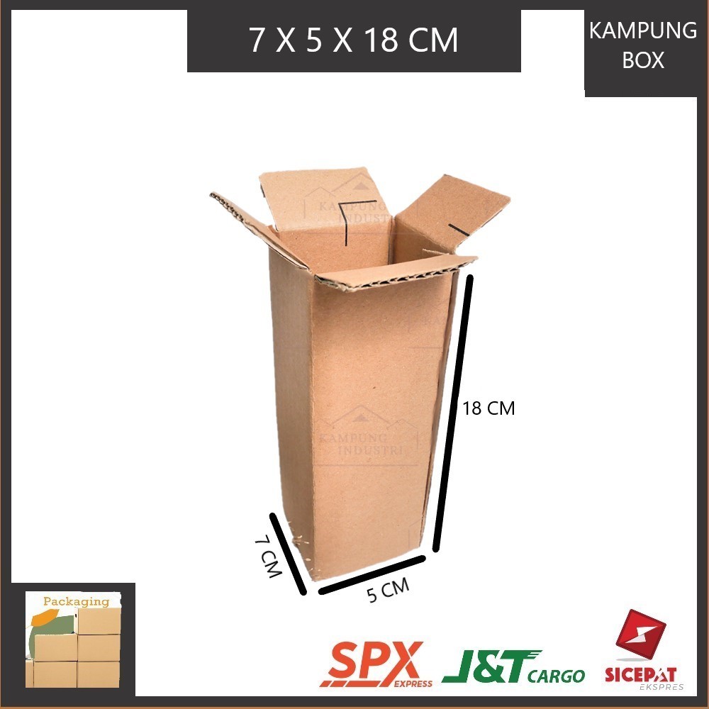 

KARDUS PACKING SINGGLE WALL UKURAN P7xL5xT18