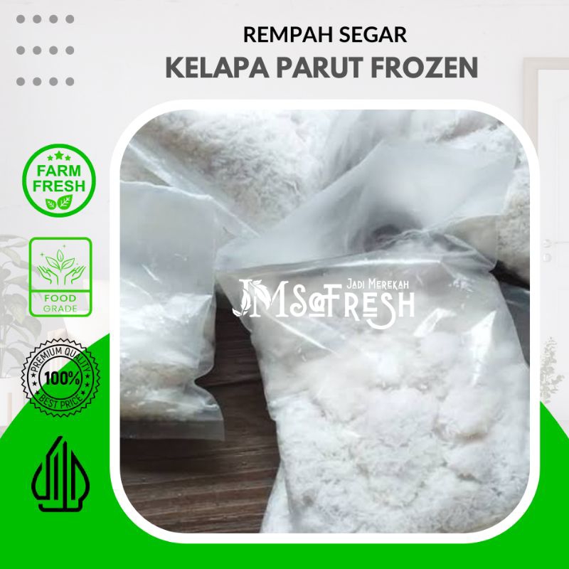 

[JM_SoFresh] Kelapa Parut Frozen 250 Gram