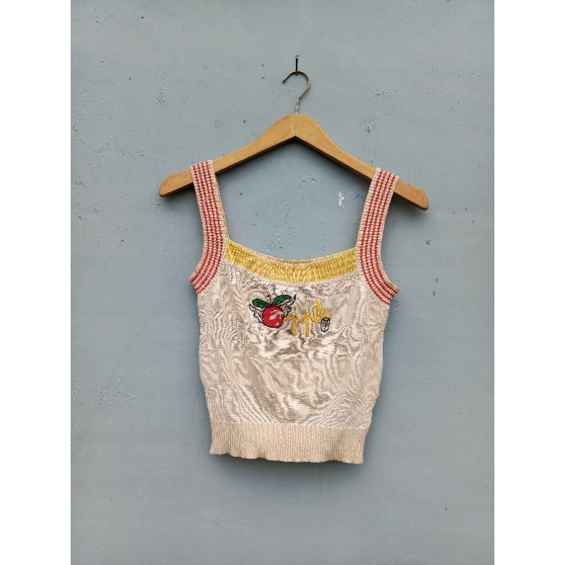 tanktop knit castelbajac