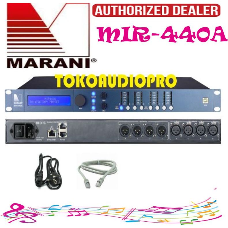 DLMS Marani MIR-440a 4-in 4-out Speaker Management MIR440a Original DLMS USB