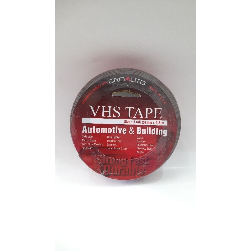 VHS TAPE 24mm x 4,5m