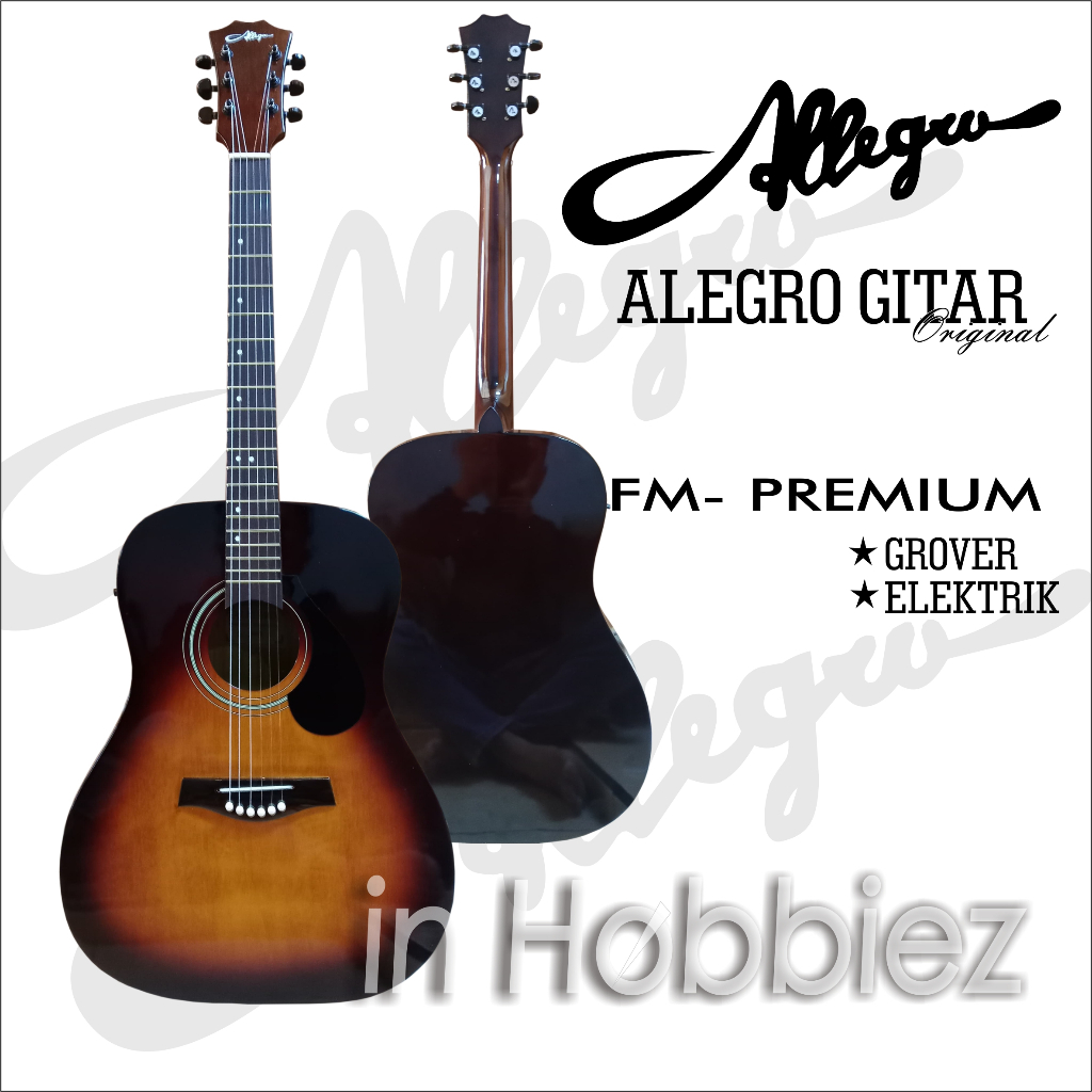 GITAR ALEGRO ORIGINAL/ GITAR ALEGRO/ GITAR JUMBO/ GITAR AKUSTIK ELEKTRIK ALEGRO/ ALLEGRO/ GITAR ALLE