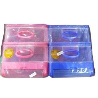 MURAH LACI PLASTIK MINI 2 SUSUN SHINPO/LACI OBAT/TEMPAT MAKEUP/LACI SERBAGUNA