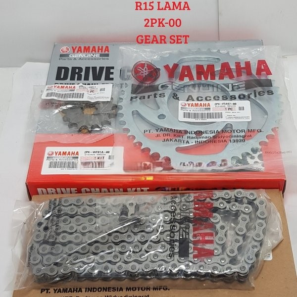 2PK-WF01A-00 Gear Paket Yamaha R15, Xabre YGP ORI