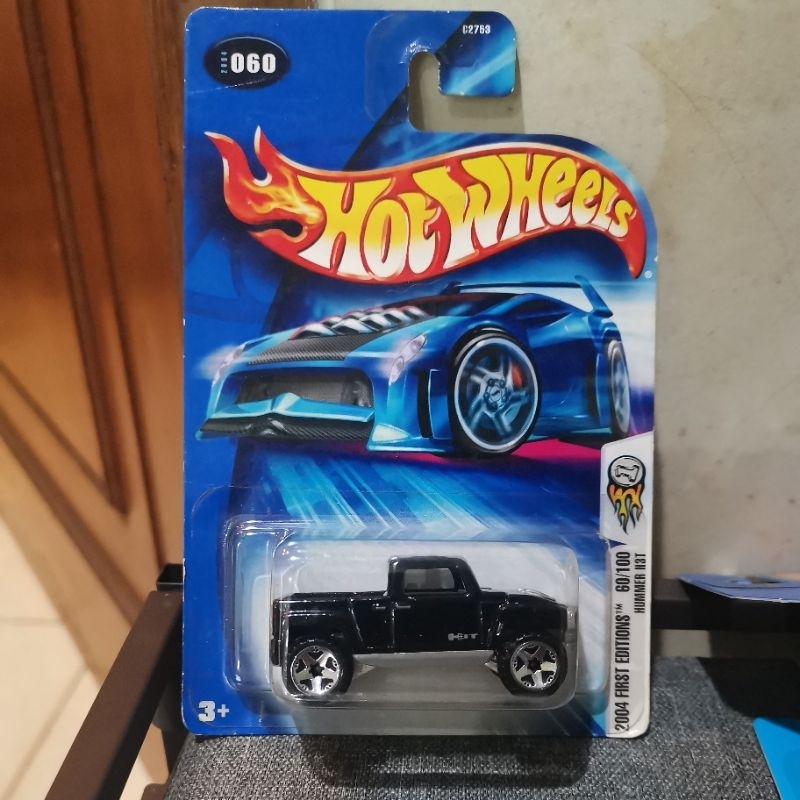 Hot Wheels hummer h3t hitam 2004 First Edition Black