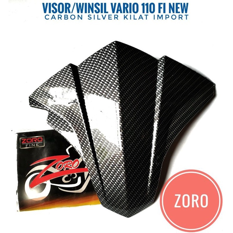 VISOR VARIO 110 CARBON ZORO / VISOR CARBON ZORO VARIO 110