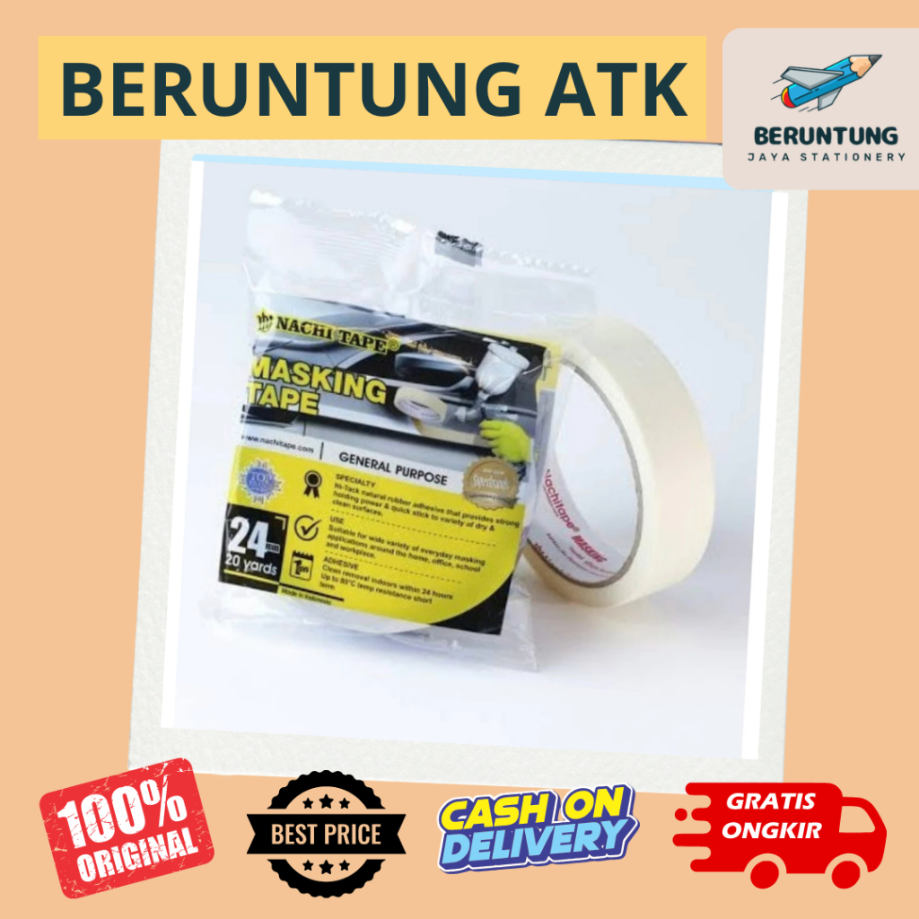 

Masking Tape Nachi Lakban Kertas