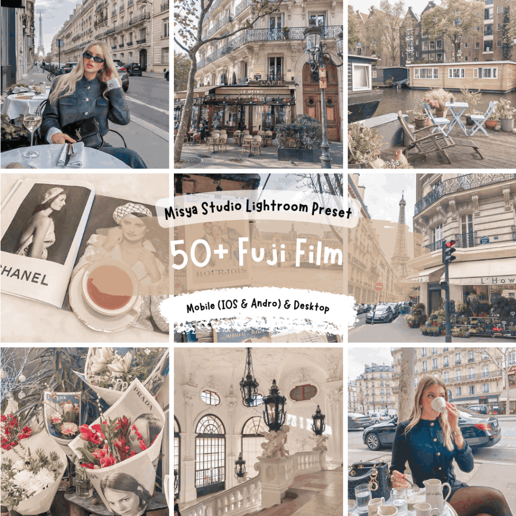 50+ BUNDLE PRESET LIGHTROOM FUJI FILM for IOS dan Android