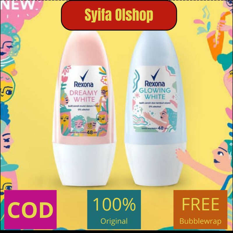 Rexona Glowing white 40ml