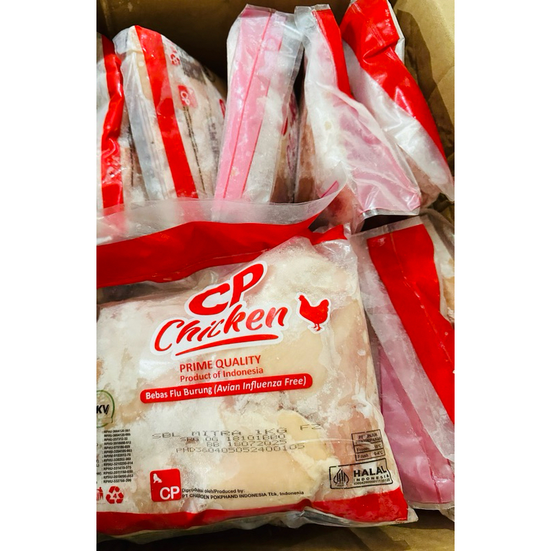 CP AYAM PAHA FILLET SBL TANPA TULANG TANPA KULIT 1 KG