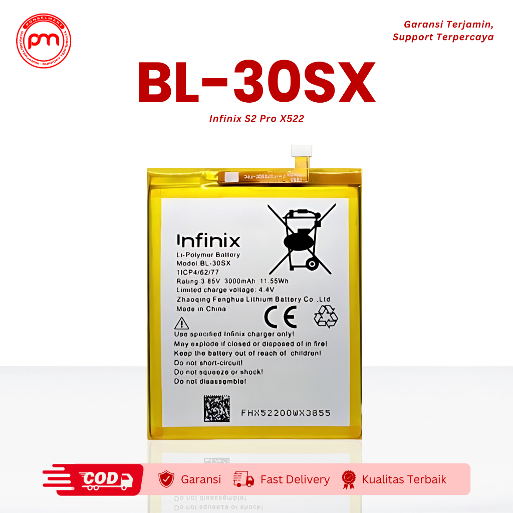 Battery Infinix BL30SX Infinix S2 Pro X522