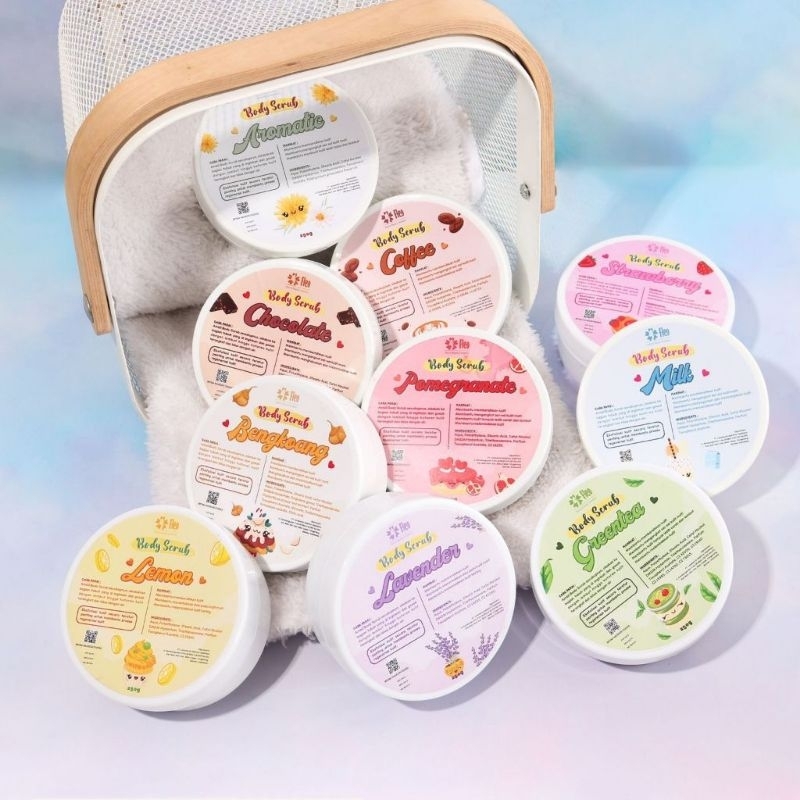 [BPOM] Lulur Badan Premium ala Salon 100gr by Fleo Lulur Badan Brigtening Body Scrub