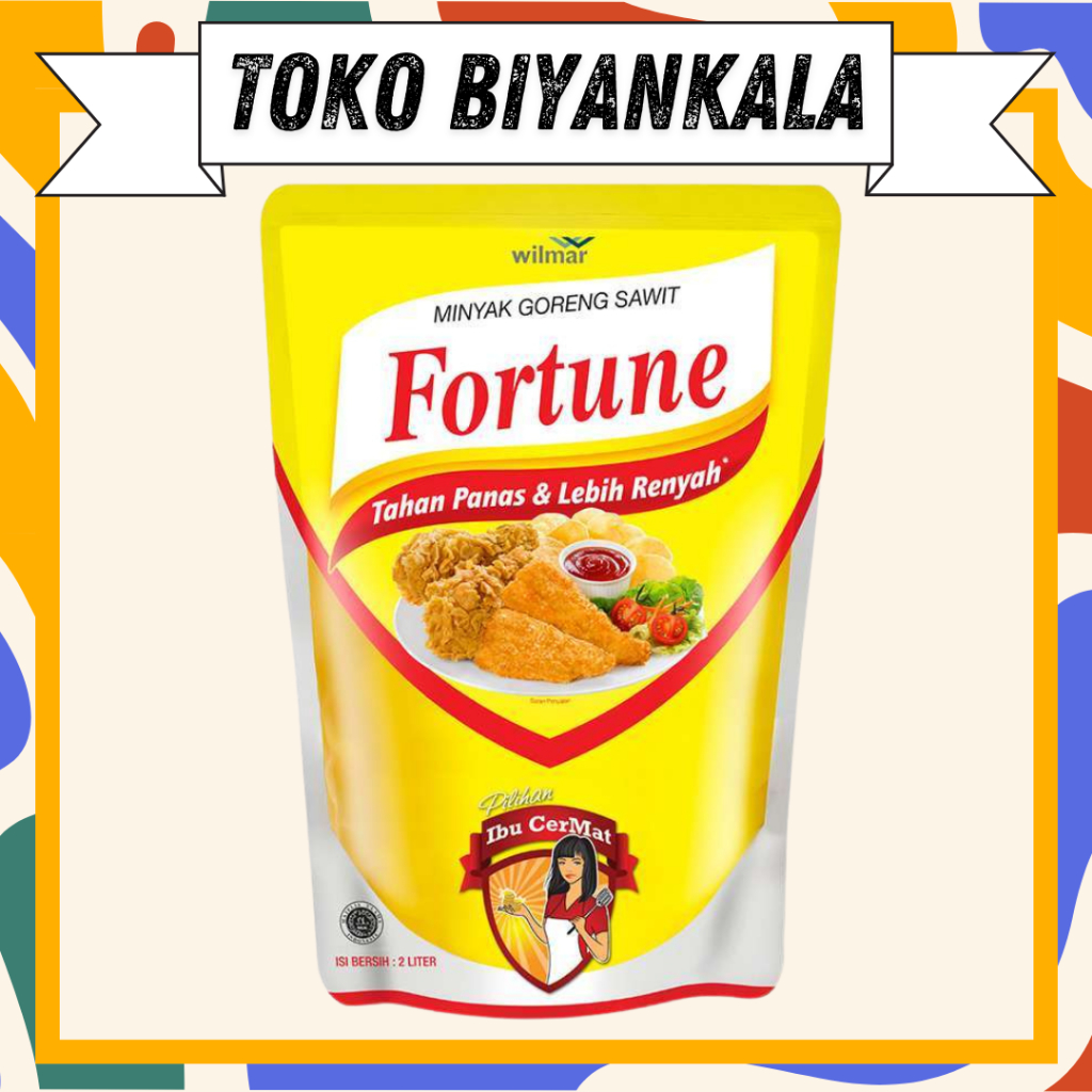 

✅ TOKO BIYANKALA ❤️ MINYAK GORENG FORTUNE 2 LITER