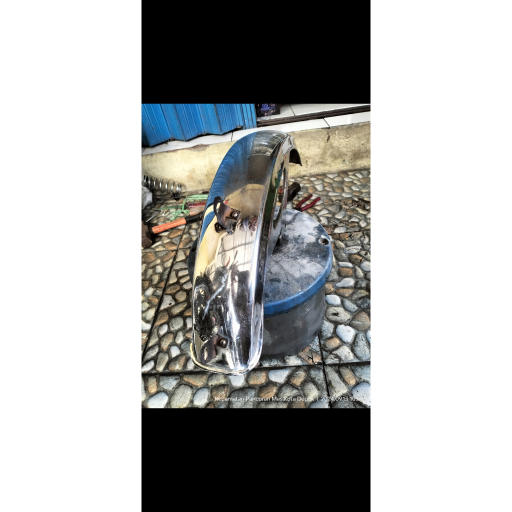 Spakbor depan win 100 mocin garuda bekas sesuai foto