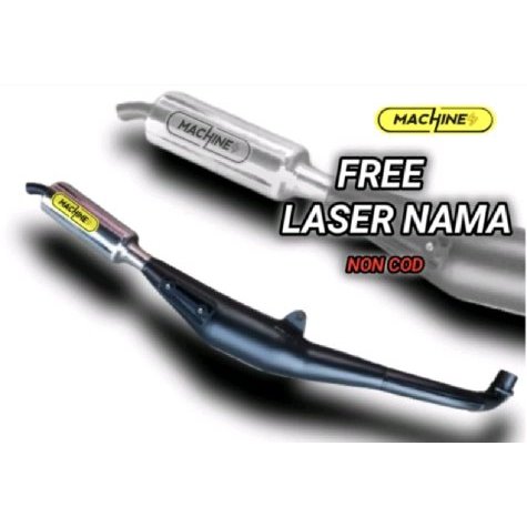 KNALPOT STANDAR RACING FIZR FIZ R SUNMORI ORIGINAL MACHINE INDONESIA BUKAN RTX NXL EL9
