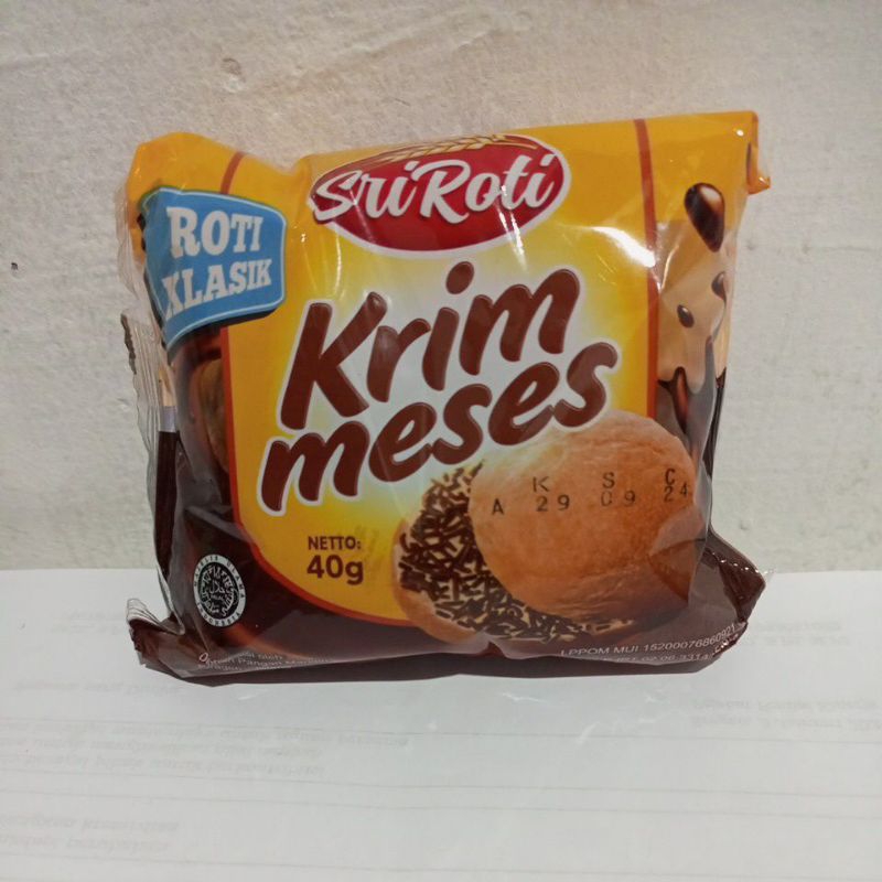 

Roti meses rasa coklat per pack isi 5