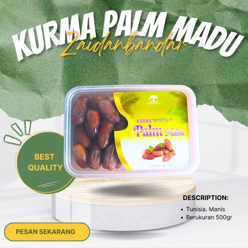 

KURMA PALM MADU 500GR ZAIDANBANDAR