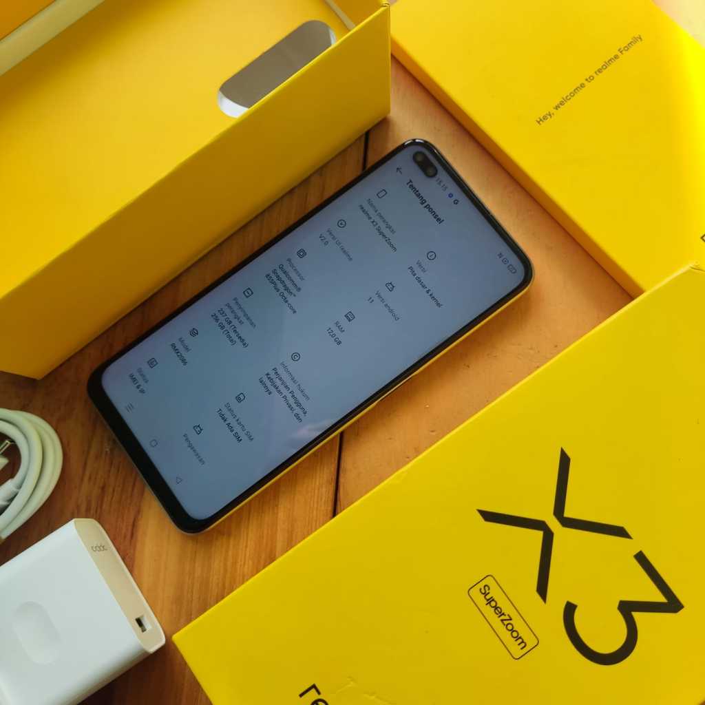 REALME X3 SUPERZOOM SECOND 12/256GB HP SECOND HP BEKAS