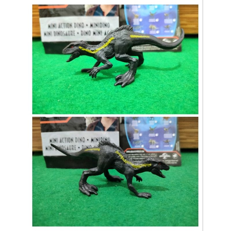 Jurassic World Mini Action Dino Rivals Mattel
