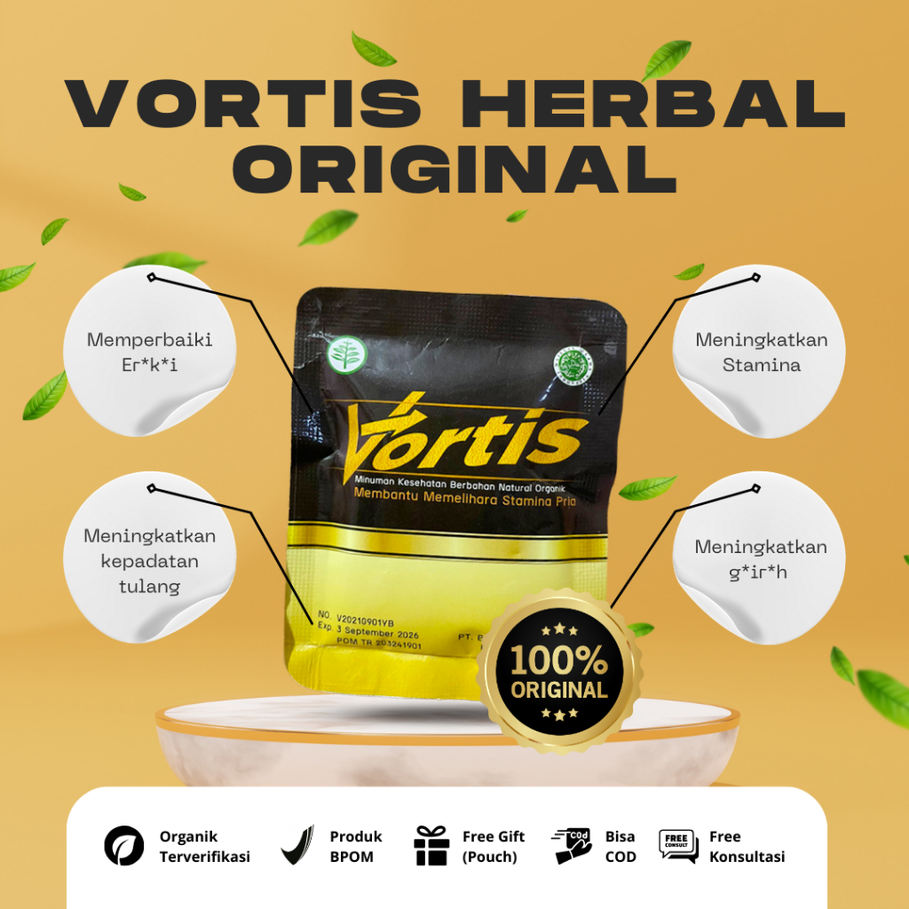 Vortis Obatperangsangpria Herbal Stamina PriaVortis Obatperangsangpria Herbal Stamina Pria