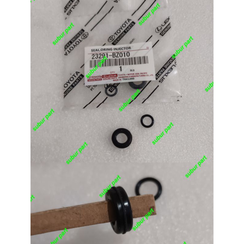 seal oring nozzle injektor set avanza xenia inova great vios yaris apv grand max asli