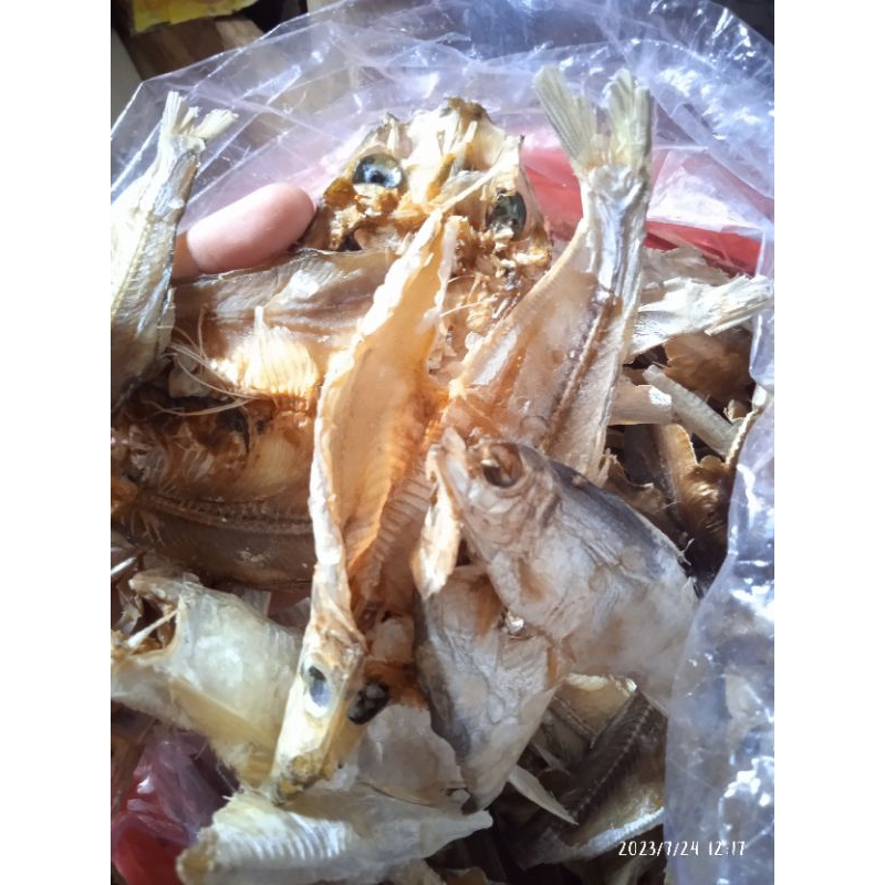

ikan Asin Belinyu Asli |0% kadar air kering full | 150gr