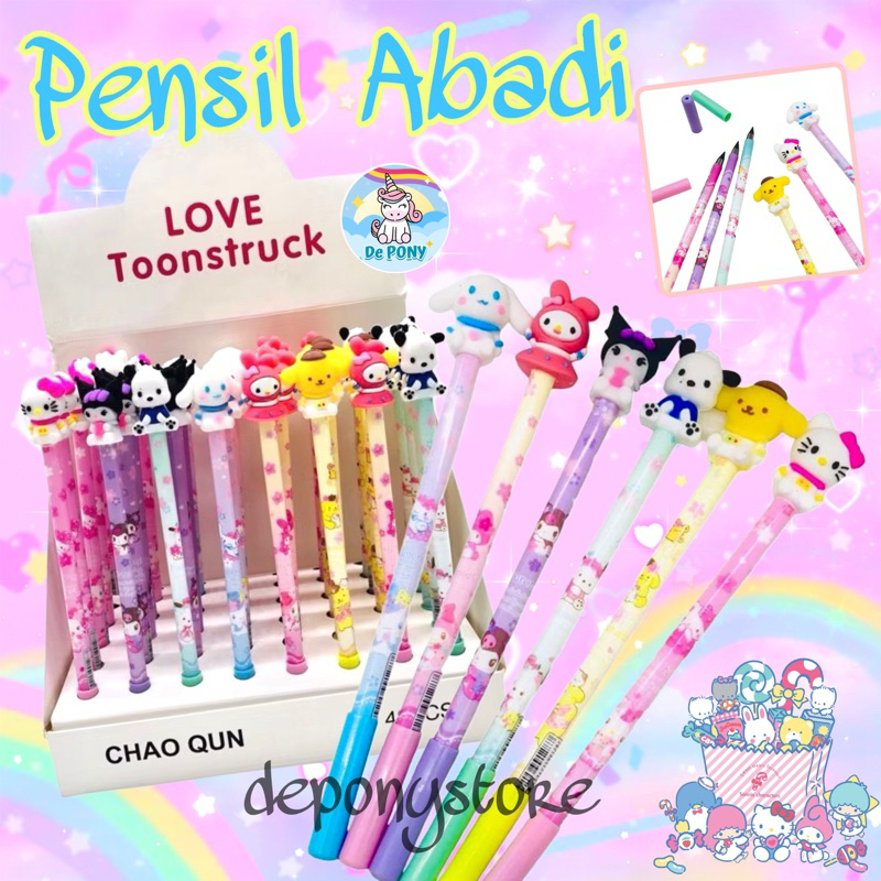 

Pensil Abadi Ajaib Eternal Sanrio Melody Kuromi Cinnamoroll