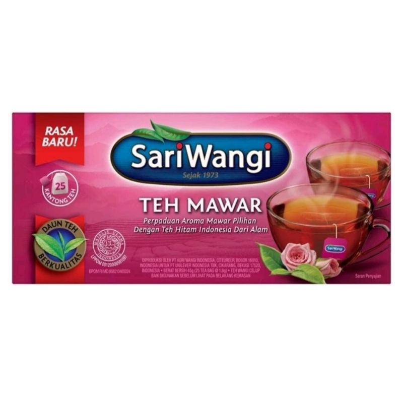 

sariwangi teh mawar
