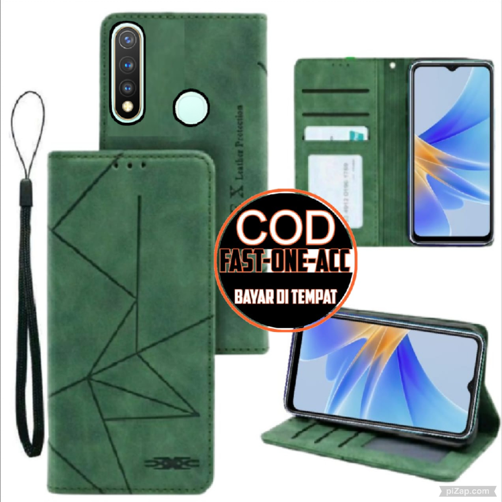 CASE HP VIVO Z1PRO Case Flip Motif Dompet Casing HP Flip Motif Wallet Leather Cover untuk VIVO Z1PRO